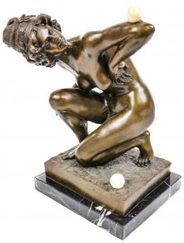 813 - "MALABARISTA" FIGURA CRISOELEFANTINA