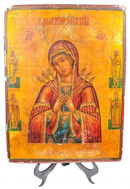 924 - ICONO RUSO FINALES S.XIX PRINCIPIOS S.XX