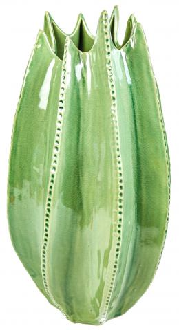 380 - JARRÓN EN CERAMICA ITALIANA 