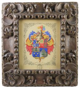 916 - ESCUDO HERÁLDICO ENMARCADO