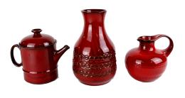 345 - CONJUNTO EN CERÁMICA DE DISEÑO AÑOS 70