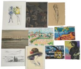 9 - COLECCIÓN DE 10 DIBUJOS 
