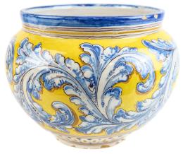 416 - MACETERO DE CERÁMICA DE TALAVERA