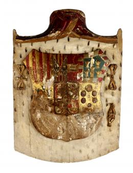 886 - ESCUDO HERÁLDICO DEL SIGLO XIX