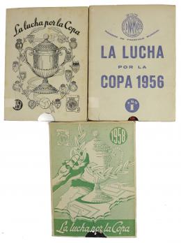 273 - TRES REVISTAS "LA LUCHA POR LA COPA"