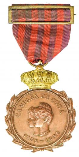 374 - MEDALLA DE LA CAMPAÑA DE CUBA 1895-1898