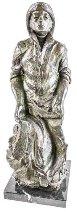 786 - "PESCADOR" FIGURA EN BRONCE