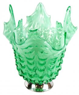 348 - JARRÓN DE MURANO DISEÑO AÑOS 60