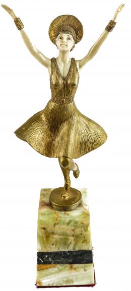 769 - "BAILARINA RUSA" FIGURA CRISOELEFANTINA