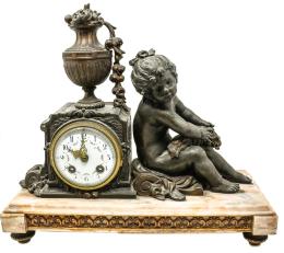 734 - RELOJ FRANCÉS DEL PRIMER TERCIO DEL S.XX.