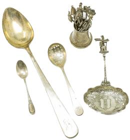 705 - LOTE VARIADO DE PLATA
