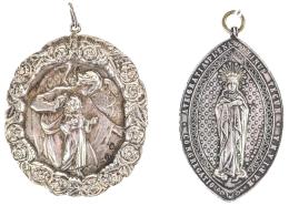 714 - MEDALLA DEL PRIMER TERCIO DEL S.XX Y MEDALLA CIRCA 1900