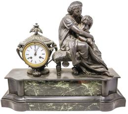 732 - RELOJ DE SOBREMESA FRANCÉS DEL PRIMER CUARTO DEL S.XX.