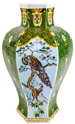 418 - JARRON EN PORCELANA ULTIMO TERCIO DEL S.XX