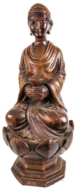 390 - FIGURA DE BUDA DE MEDIADOS DEL S.XX