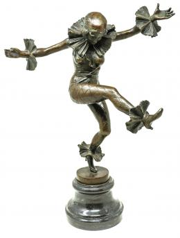 789 - "BAILARINA" FIGURA EN BRONCE DE LA SEGUNDA MITAD DEL S.XX