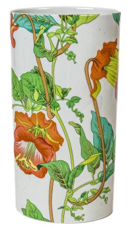 466 - JARRÓN EN PORCELANA LIMOGES "GEORGES BOYER"