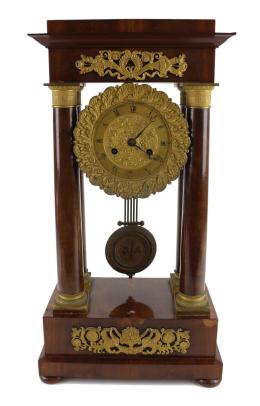 760 - RELOJ DE SOBREMESA NAPOLEON III MEDIADOS DEL S.XIX