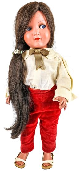 202 - MUÑECA "TORTUGA" EN CELULOIDE AÑOS 50