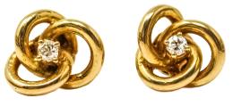 141 - PENDIENTES ORO CON BRILLANTES