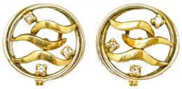 121 - PENDIENTES CON BRILLANTES