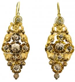 134 - PENDIENTES ISABELINOS DEL S.XIX