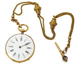 161 - RELOJ DE BOLSILLO FRANCÉS DEL S.XIX