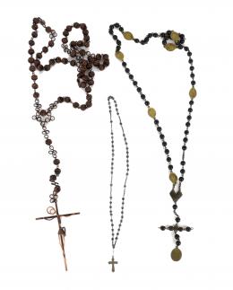 952 - TRES ROSARIOS DE MEDIADOS Y FINALES DEL S.XX