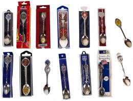 921 - LOTE DE CUCHARITAS DE COLECCIÍON DEL ULTIMO TERCIO DEL S.XX