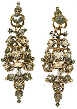 135 - PENDIENTES ISABELINOS DEL S.XIX