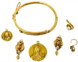 122 - LOTES DE JOYERÍA DEL S.XIX