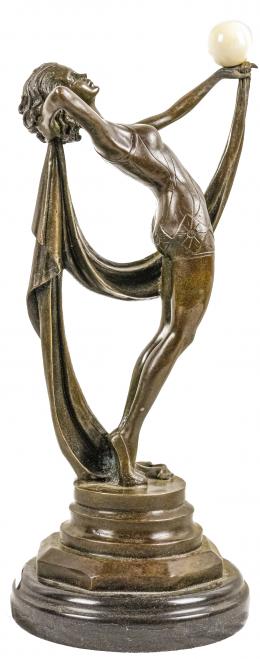 817 - FIGURA CRISOELEFANTINA DEL ÚLTIMO TERCIO DEL S.XX