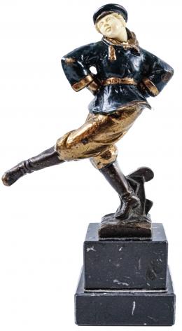 816 - FIGURA CRISOELEFANTINA DEL ÚLTIMO TERCIO DEL S.XX