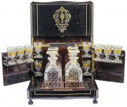 869 - CAJA LICORERA NAPOLEON III