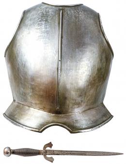 958 - PECTORAL Y DAGA DE TOLEDO PRIMERA MITAD DEL S.XX