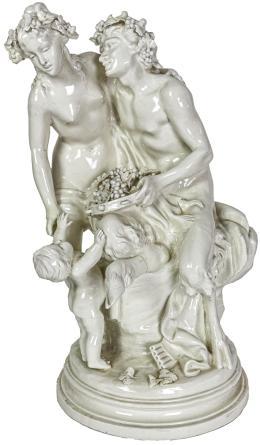 471 - SÁTIRO, JOVEN BACANTE I PUTTI