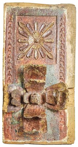 826 - ORNAMENTACIÓN DE PARED CIRCA 1700