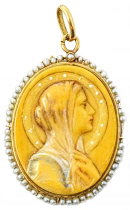 113 - MEDALLA DEVOCIONAL DE LOS AÑOS 20