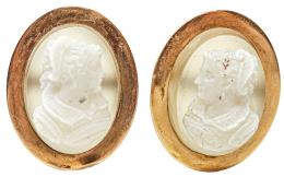 118 - PENDIENTES CAMAFEO DE MEDIADOS S.XX