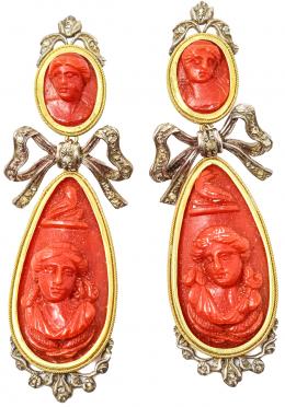 130 - PENDIENTES IMPERIO DE PPS. DEL S.XIX