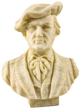 814 - BUSTO DE WAGNER DE LA PRIMERA MITAD DE SIGLO XX