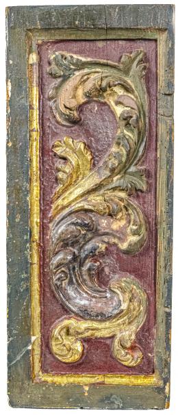 824 - FRAGMENTO DE TALLA CIRCA 1800