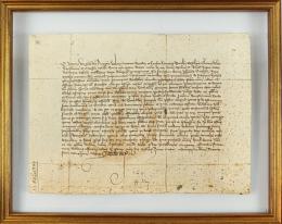 279 - FIRMA REAL DE MARTíN I DE ARAGÓN