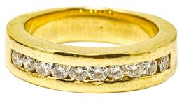 73 - ANILLO MEDIA ALIANZA CON BRILLANTES