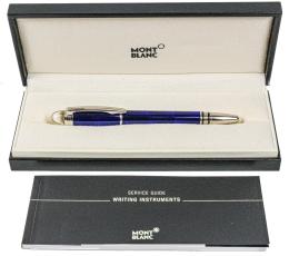 366 - PLUMA ESTILOGRÁFICA MONTBLANC "STAR WALKER COOL BLUE"
