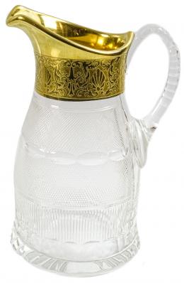 36 - JARRA EN CRISTAL "MOSER" DE MEDIADOS DEL S.XX