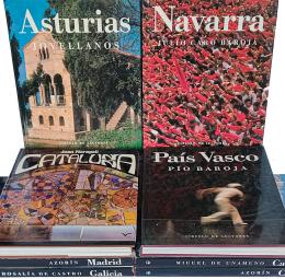 298 - OCHO LIBROS SOBRE REGIONES DE ESPAÑA