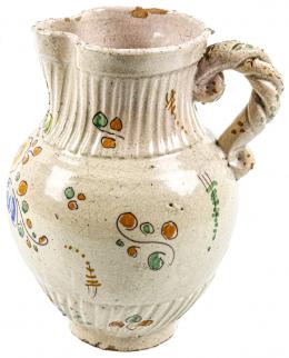 455 - JARRA EN CERÁMICA DE TALAVERA DE MEDIADOS DEL S.XX