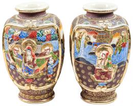 397 - PAREJA DE JARRONES ORIENTALES