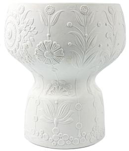 460 - JARRÓN EN PORCELANA "LLADRÓ" DEL ÚLTIMO TERCIO DEL S.XX